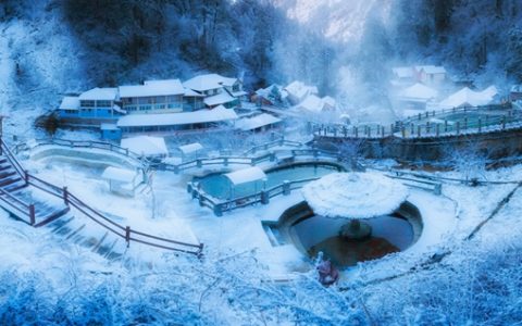 冬游四川:大贡嘎雪山温泉度假旅游线(四）